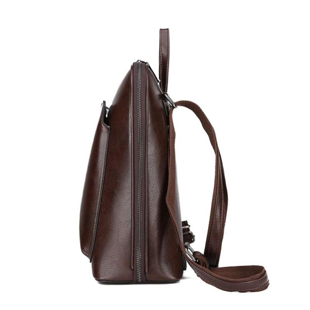 Naomi | Zaino Doppia Zip Senza Tempo con Elegante Semplicità