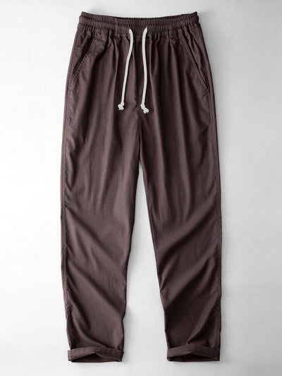 Luca | Camicia a Waffle & Pantaloni in Lino