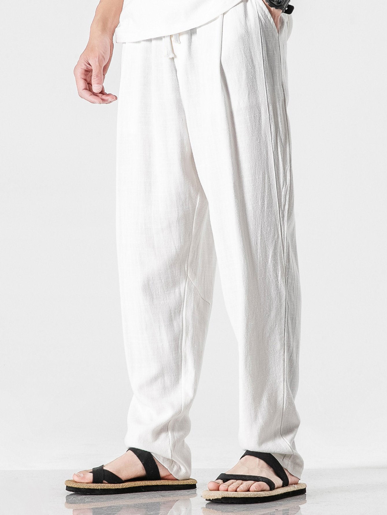 Luca | Pantaloni Harem in Lino