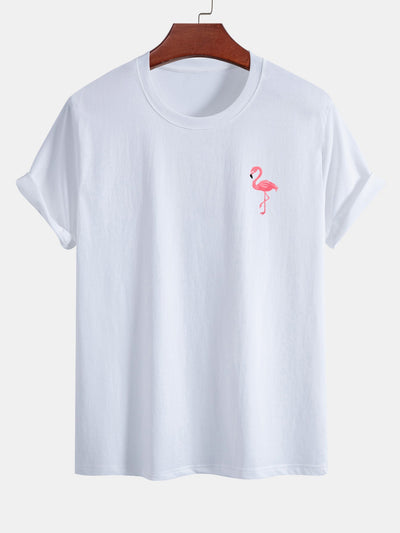 Giulia | T-shirt e Shorts Flamingo
