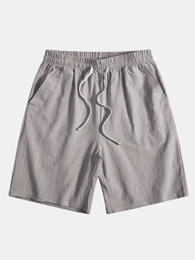 Marco | Camicia a righe con pantaloni corti