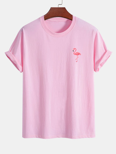Giulia | T-shirt e Shorts Flamingo