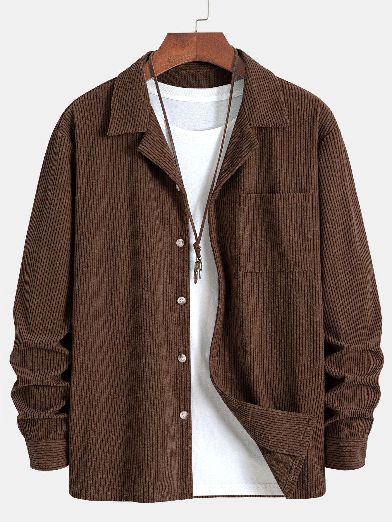 Luca | Camicia in velluto