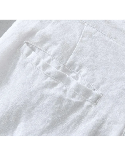 Lisbo | Pantaloni Corti in Lino