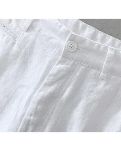 Lisbo | Pantaloni Corti in Lino