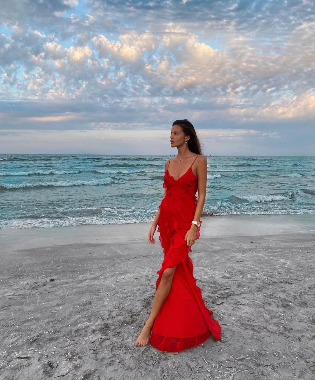 Sofia | Abito Elegante con Rüschen