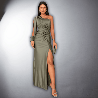 Abito elegante asimmetrico premium