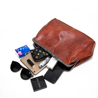 Sienna | Borsa Vintage Senza Tempo con Chiusura Elegante a Patta