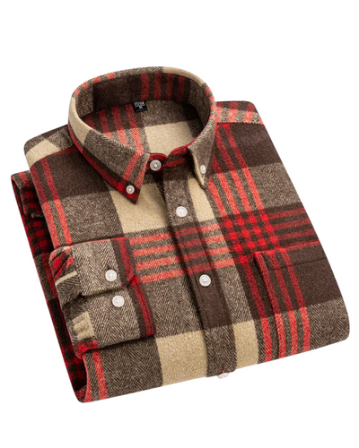Givalli | Camicia a Quadri Elegante in Cotone