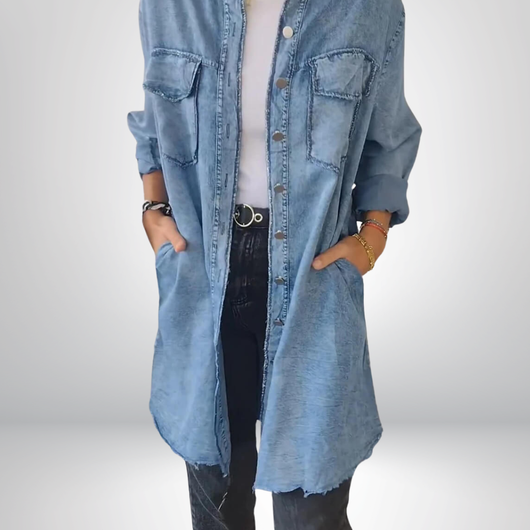 Sofia | Giacca di Jeans Elegante