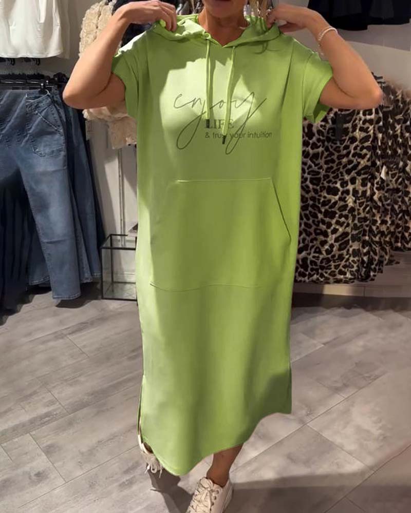Brielle™ | Abito casual con cappuccio