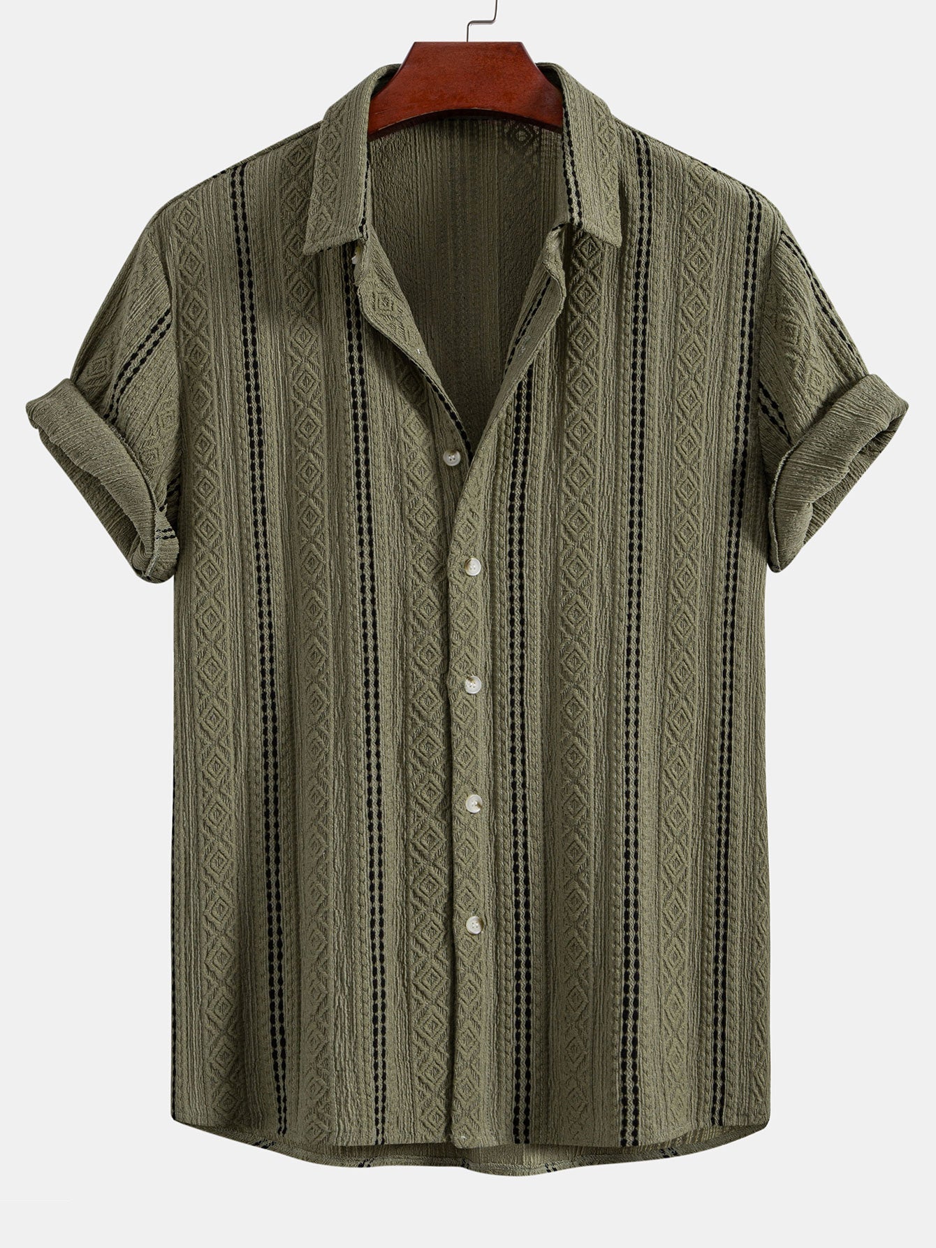 Marco | Camicia Jacquard Striata