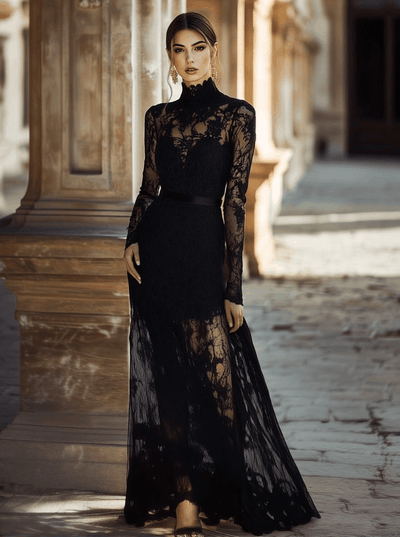 Serafina | Abito Elegante Nero