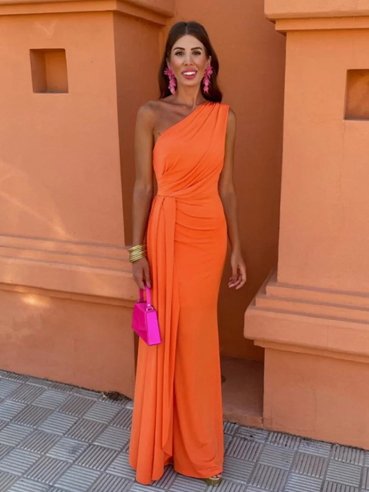 Lia | Abito elegante annodato