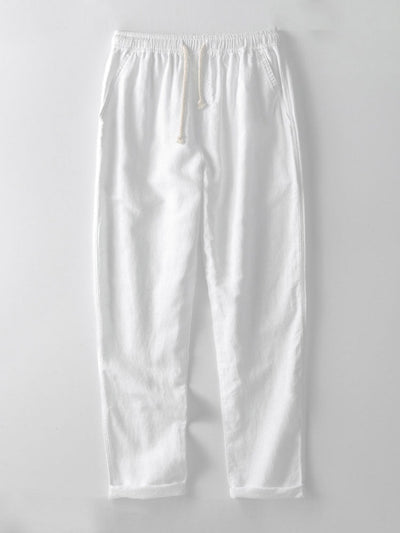 Marco | Polo a Righe e Pantaloni di Lino