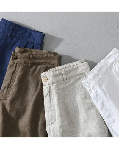 Lisbo | Pantaloni Corti in Lino