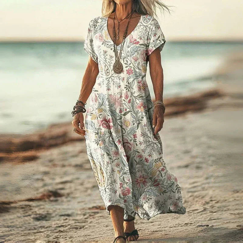Alira™ | Abito sfumato vintage