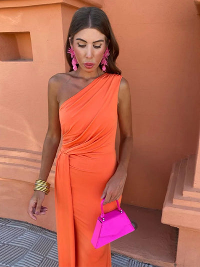Lia | Abito elegante annodato