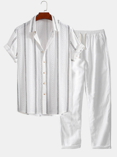 Marco | Camicia Jacquard Striata