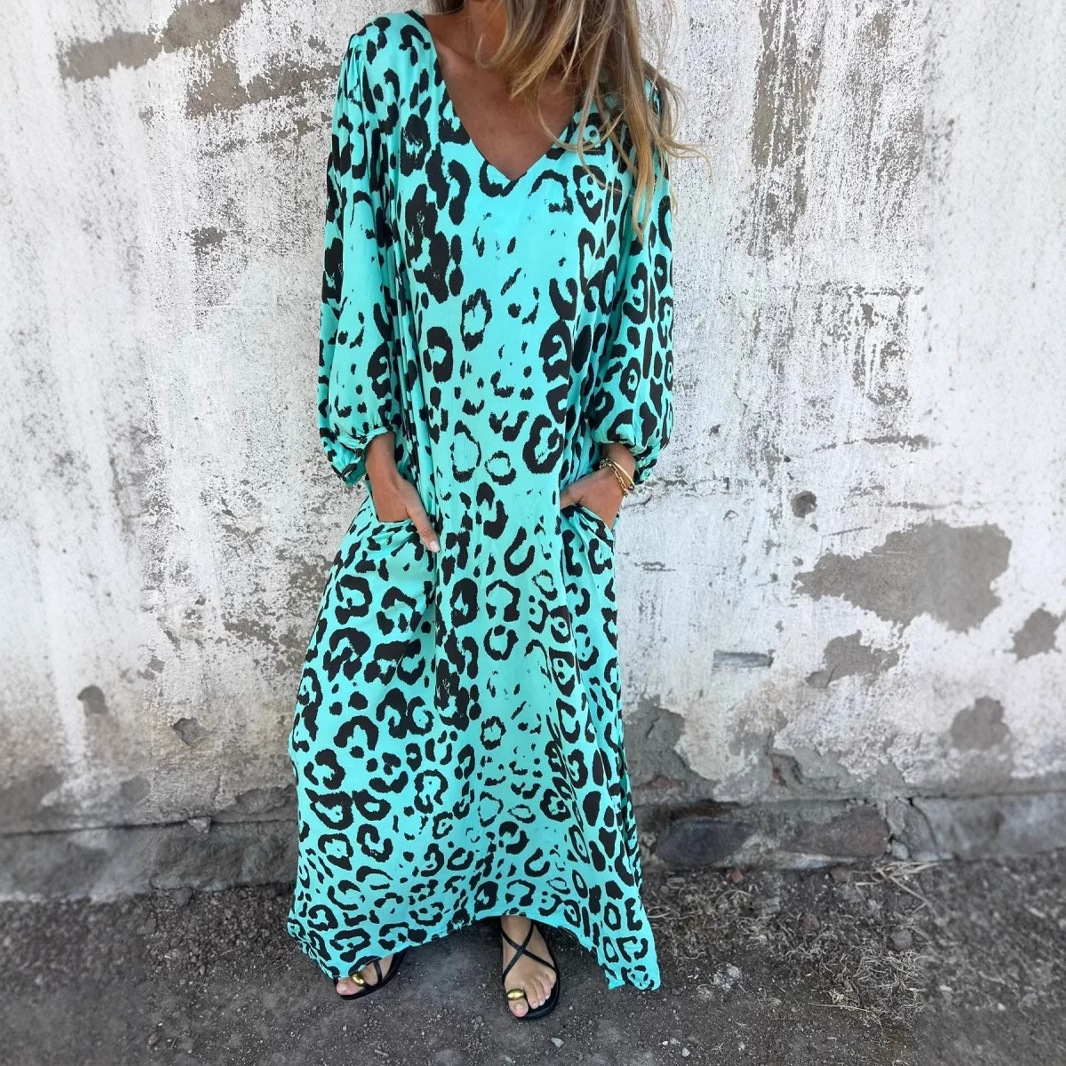 Teona™ | Abito con stampa leopardata