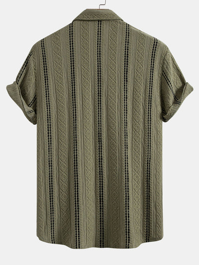Marco | Camicia Jacquard Striata