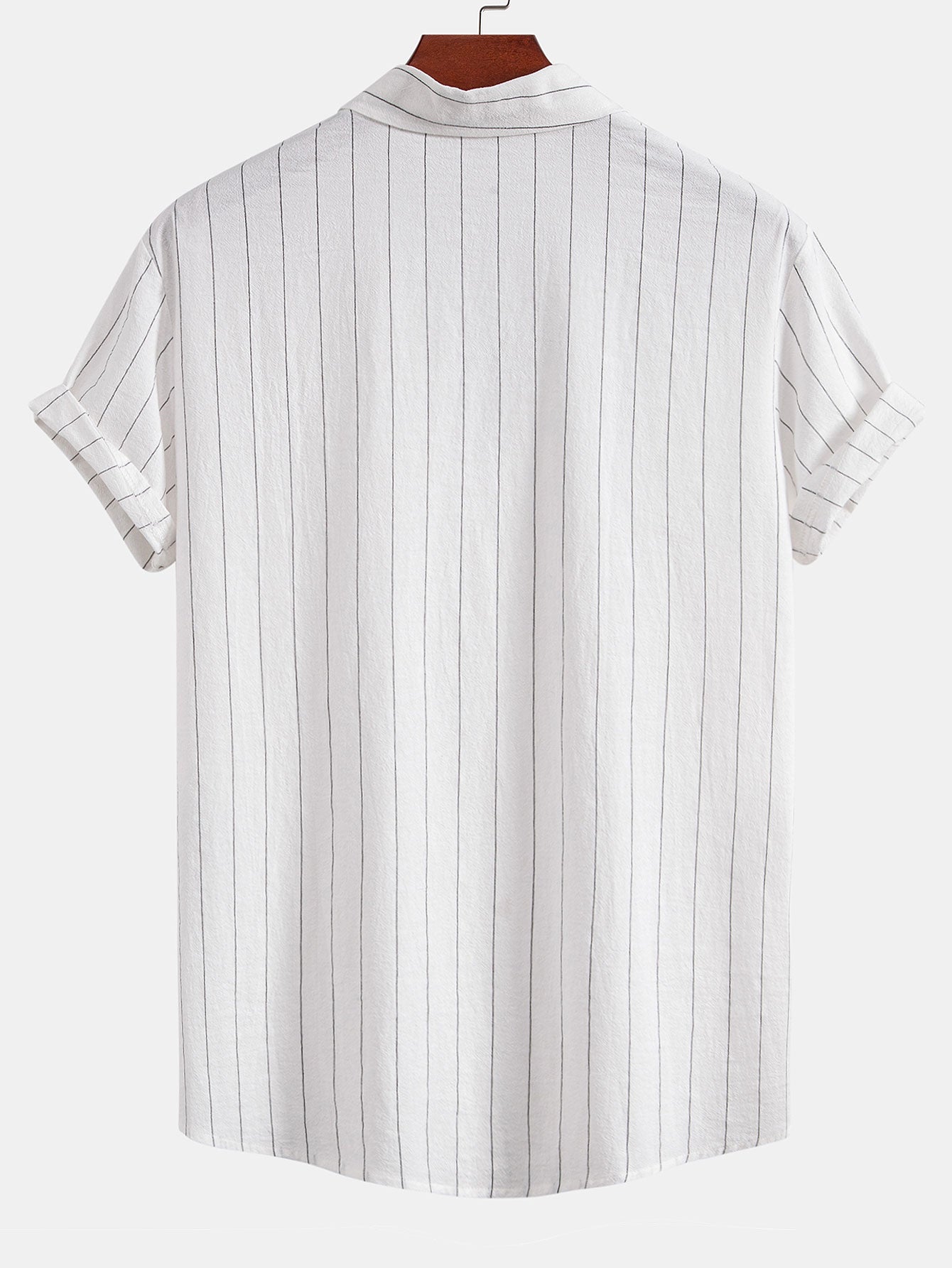 Marco | Camicia a righe con pantaloni corti