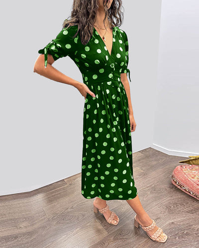 Monica | Abito Elegante a Pois