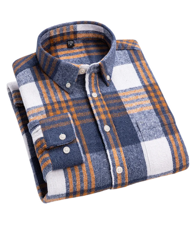 Givalli | Camicia a Quadri Elegante in Cotone