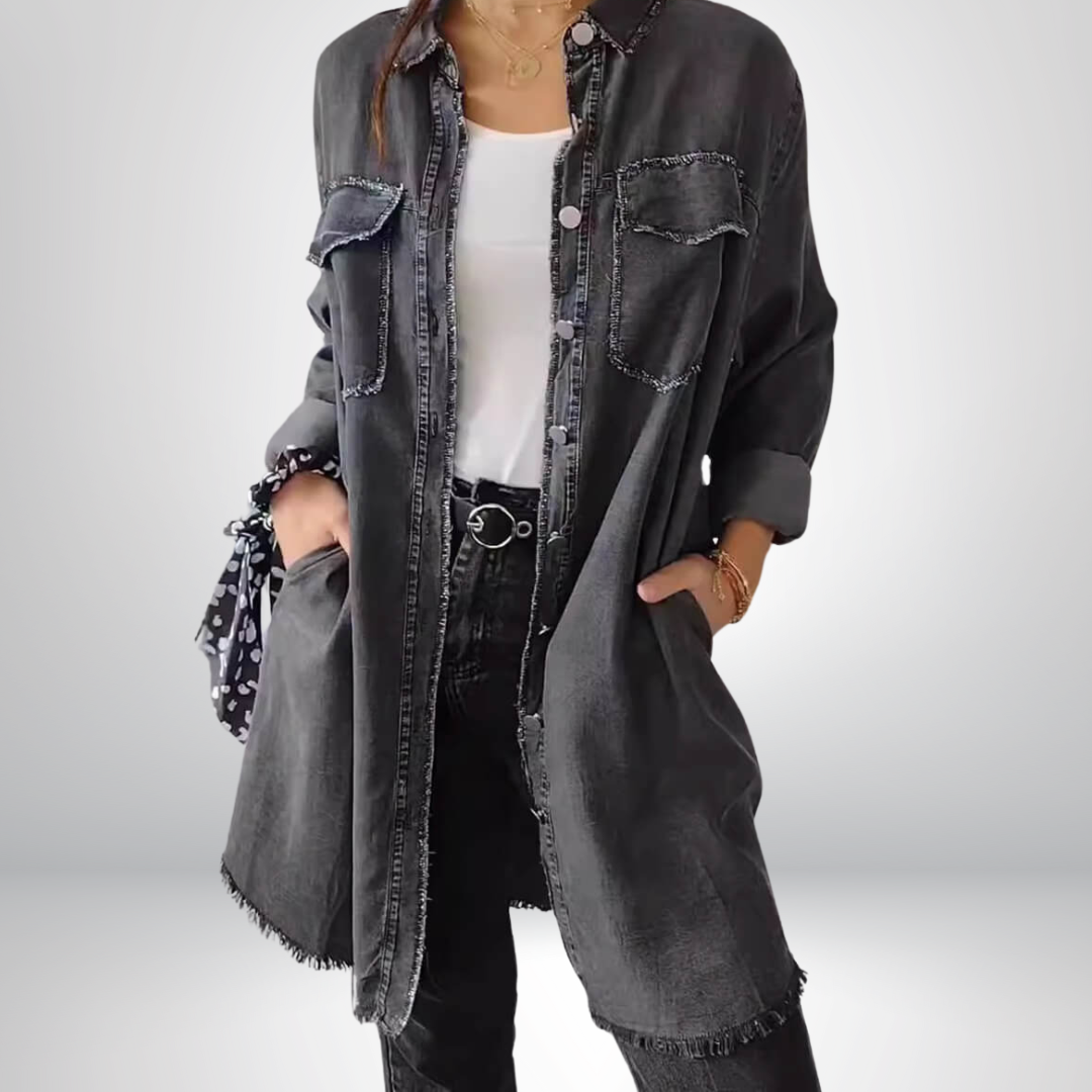 Sofia | Giacca di Jeans Elegante