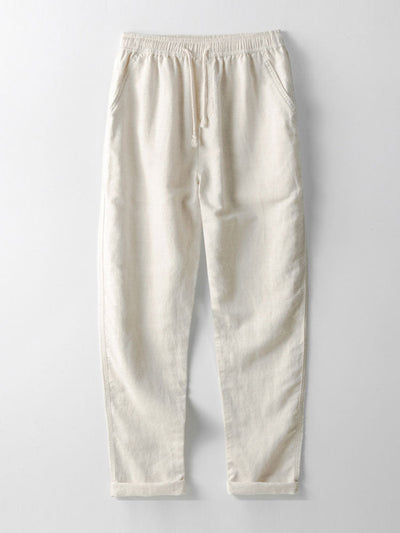 Marco | Polo a Righe e Pantaloni di Lino