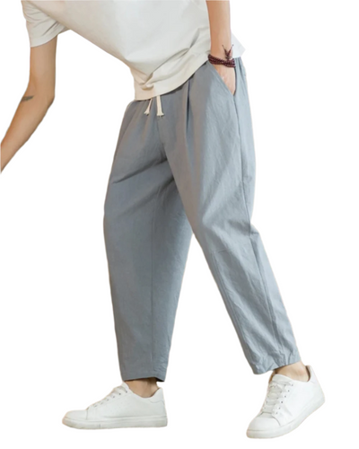 Roma | Pantaloni di Cotone Eleganti