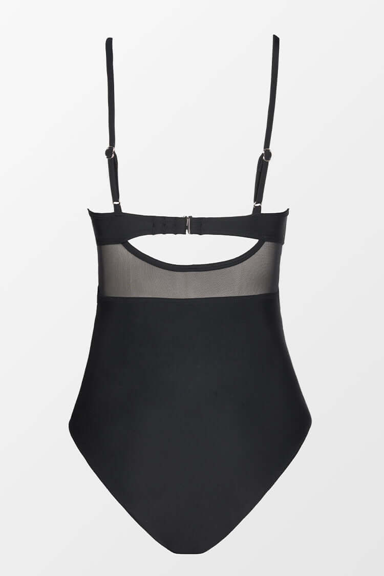 Costume Intero Donna con Trasparenze Modellanti