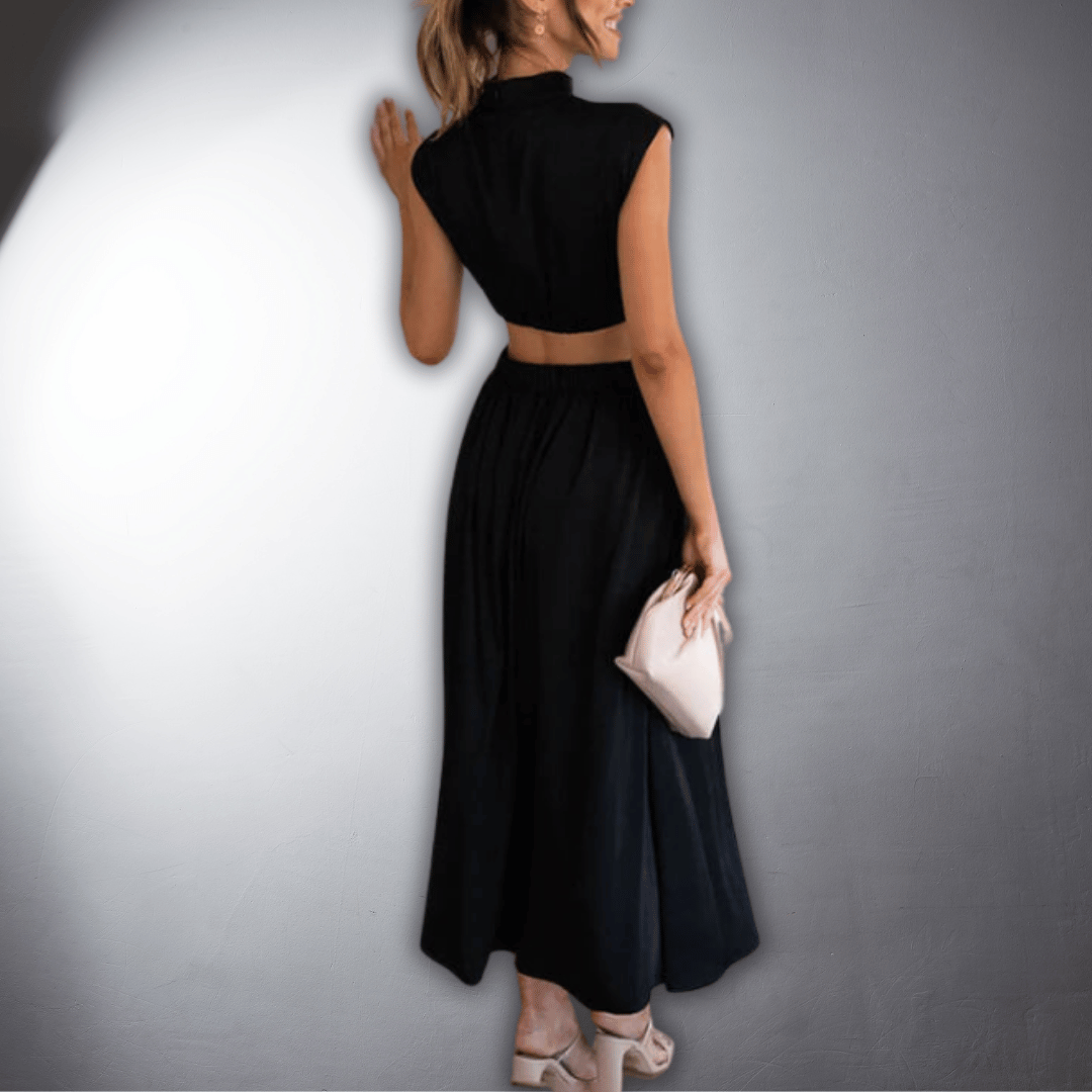 Abito plissettato elegante e confortevole