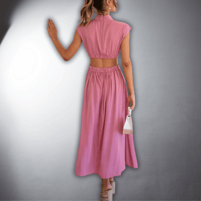 Abito plissettato elegante e confortevole