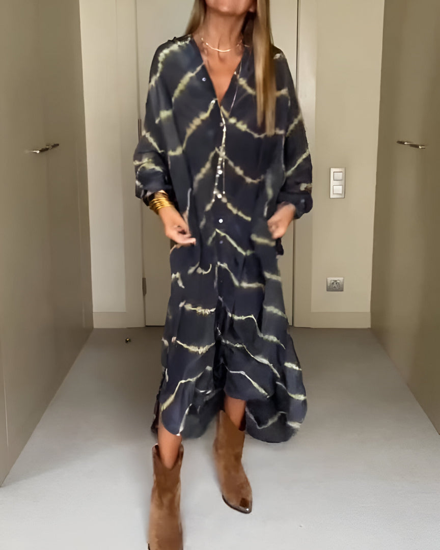 Giulia | Vestito Boho Maxi