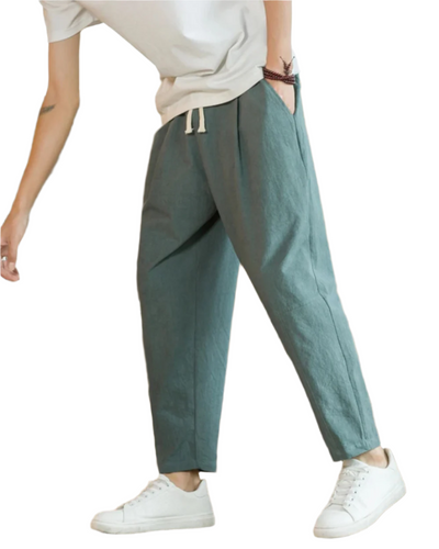 Roma | Pantaloni di Cotone Eleganti