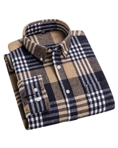 Givalli | Camicia a Quadri Elegante in Cotone
