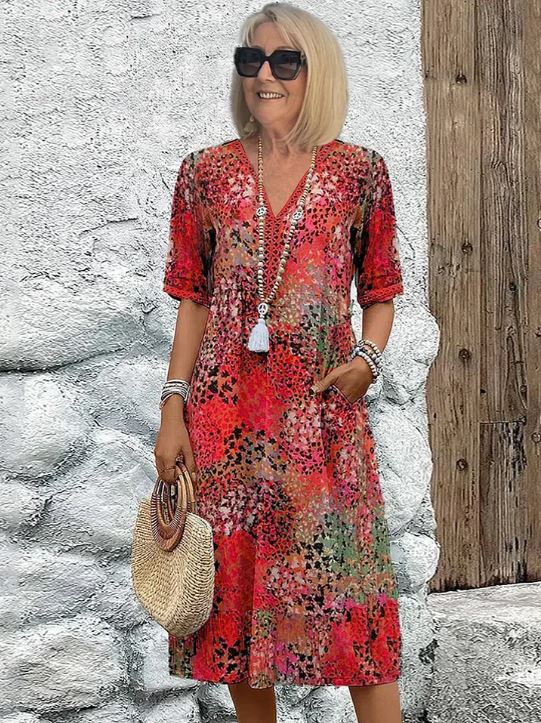Harper | Vestito Elegante di Lunghezza Media