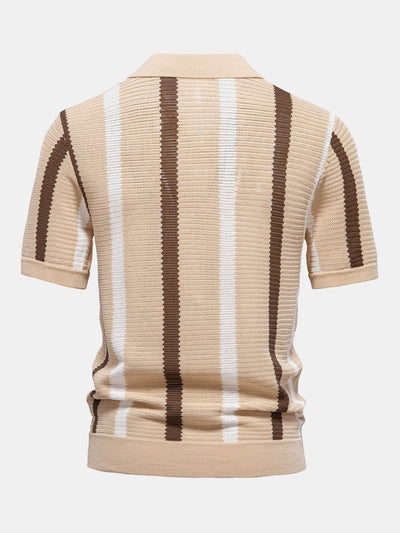 Marco | Maglietta Polo a V e Pantaloni Slim