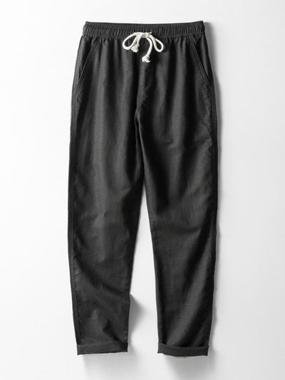 Luca | Pantaloni in Lino Dritti