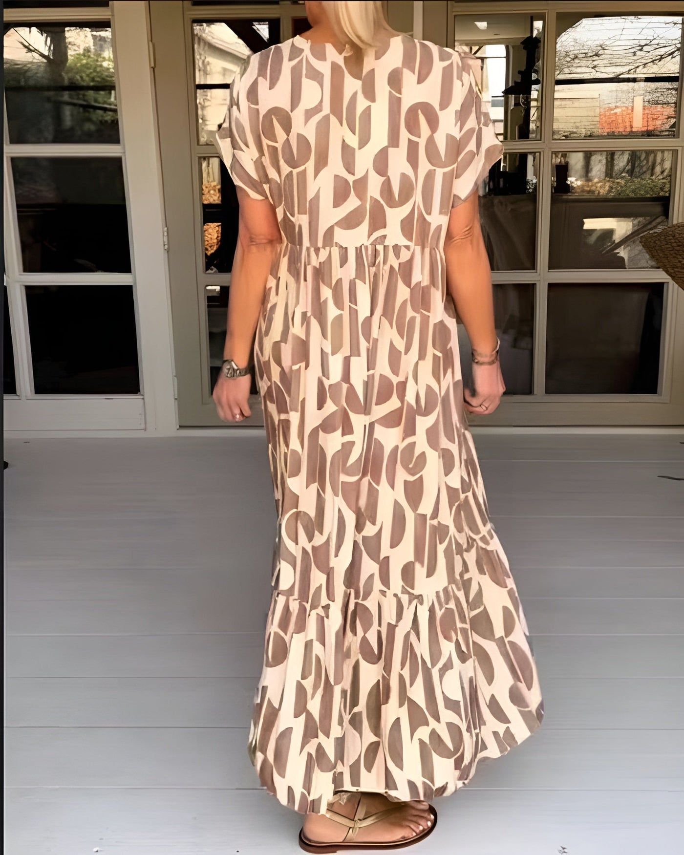 Colette | Abito Elegante con Scollo a V