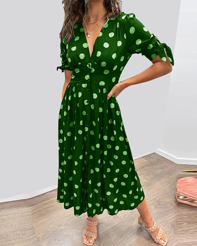 Monica | Abito Elegante a Pois