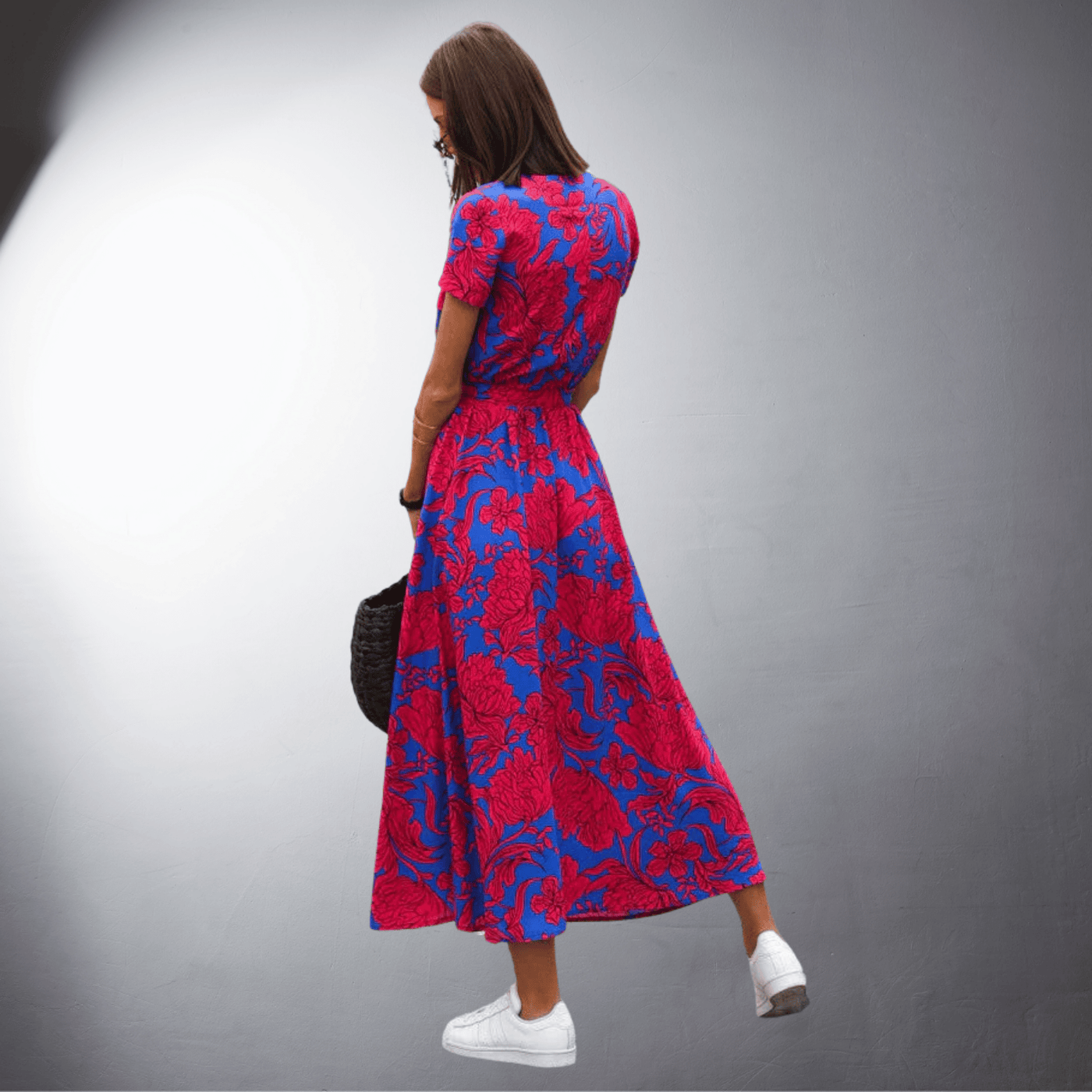 Abito avvolgente elegante di alta qualità
