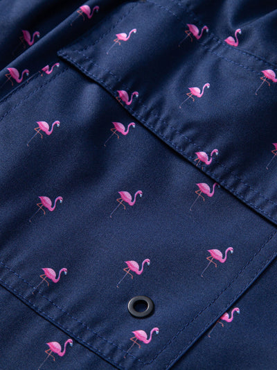 Giulia | T-shirt e Shorts Flamingo