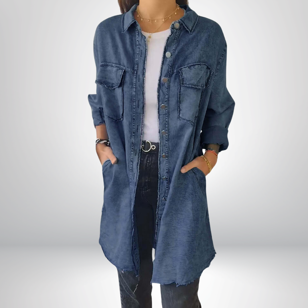 Sofia | Giacca di Jeans Elegante