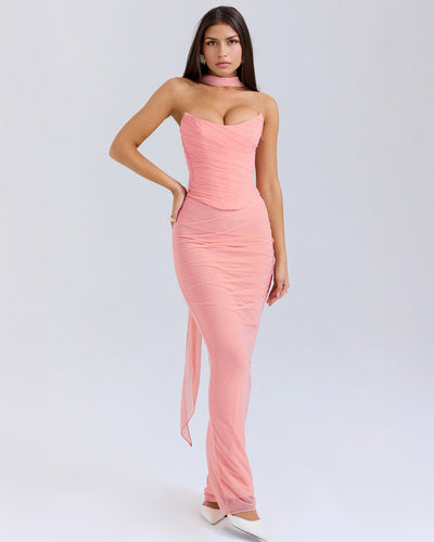 Beauu™ | Abito rosa dal fascino naturale