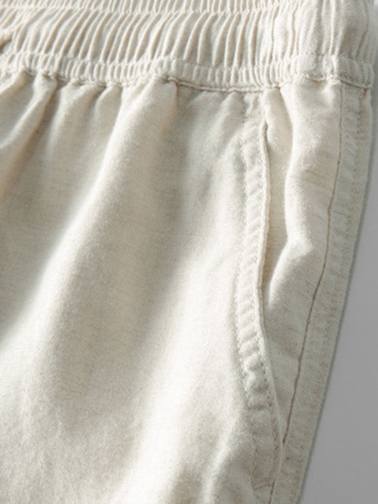 Marco | Polo a Righe e Pantaloni di Lino