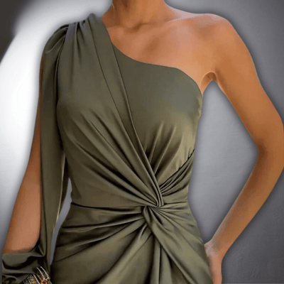 Abito elegante asimmetrico premium