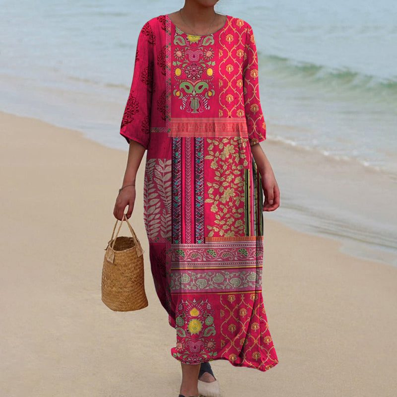 Sofia | Abito Boheme Maxi