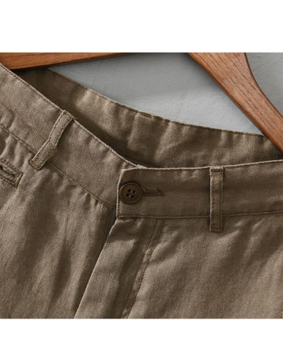 Lisbo | Pantaloni Corti in Lino